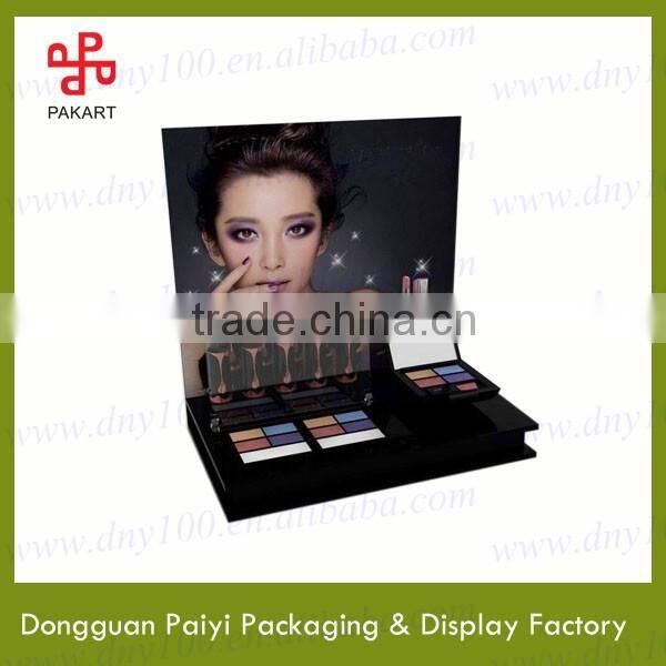 Latest stylish acrylic cosmetic display rack for lipsticks