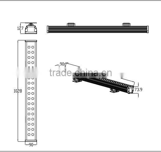 50W Line Wall Washer IP65 Outdoor