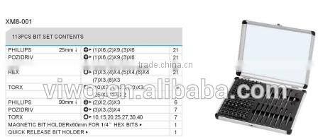 25mm CR-V ph2 Bits Set