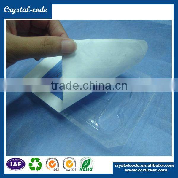 High-quality cheap foil mylar paper clean room tyvek label