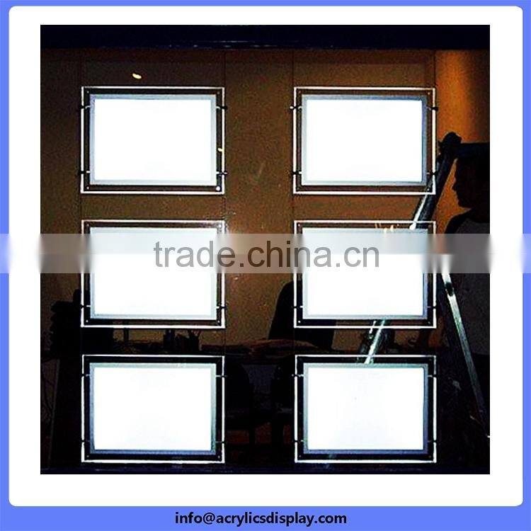 Bottom price hot selling led outdoor acrylic light box