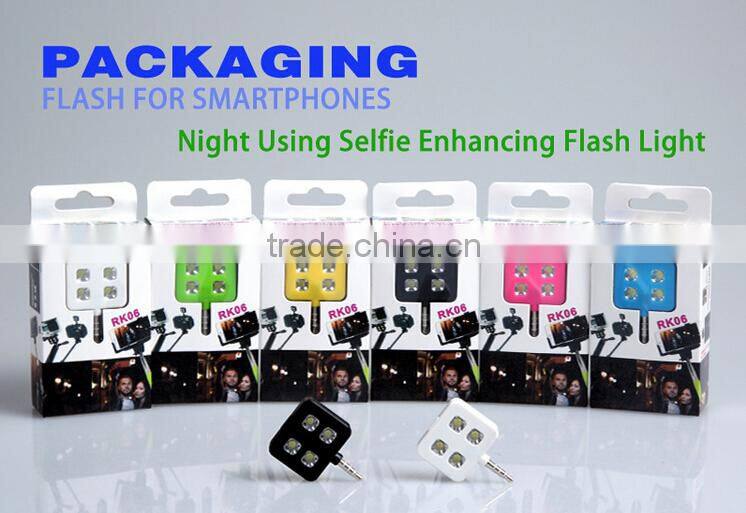 NEW ARRIVAL Smartphone And Camera Accessories LED Flash Light,portable Camera Flash Light,mini Cell Phone Light