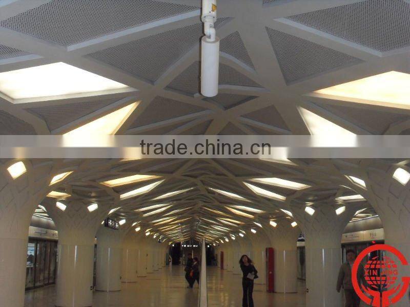 Aluminum interior false ceiling tiles