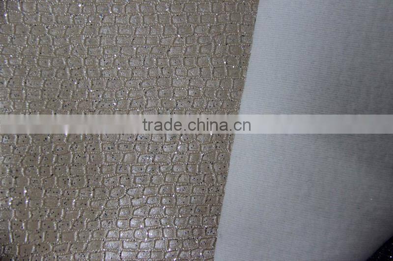 PVC leather for decoration synthetic leather