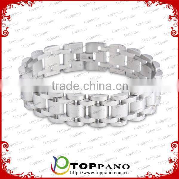 wholesale new custom fashion casting chain bracelet stainless steel clasp