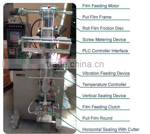 HP100P Automatic Chilli Powder And Sachet Packing Machine