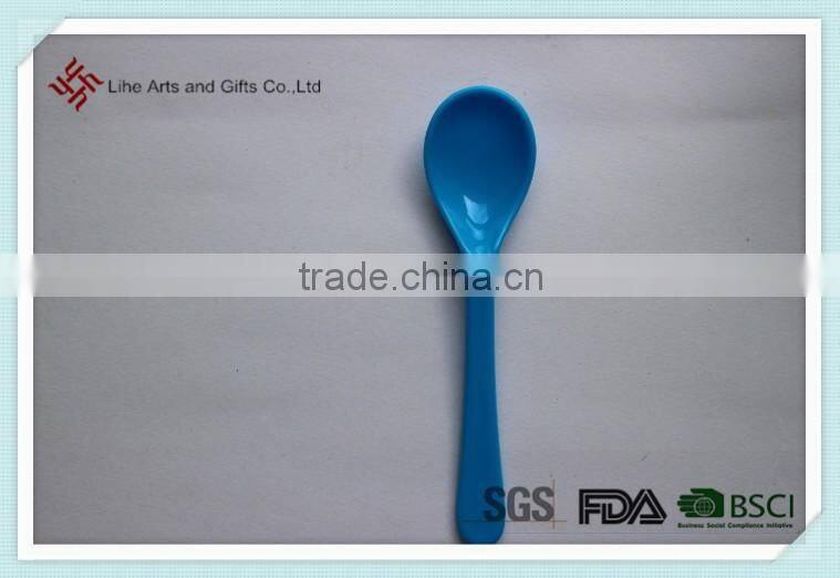 Melamine spoon and fork for children