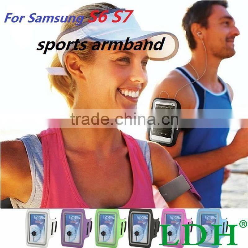 Sport arm band case Accessories for running Outdoor Sport Arm Band brassard Case For Samsung Galaxy S3 S4 S5 S6 S7 Edge Cover
