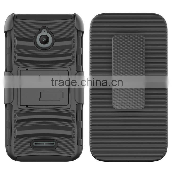 Armor protect toughness Combo Belt Clip Case For Alcatel Dawn Acquire 5027B