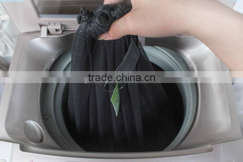 2016 fast selling breathable drawstring wash bag