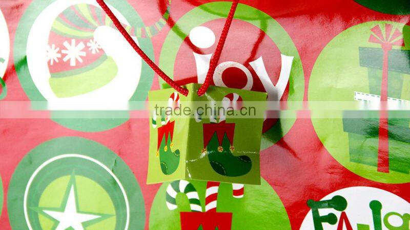 Wholesale custom luxury paper packaging gift bags shopping paper bags