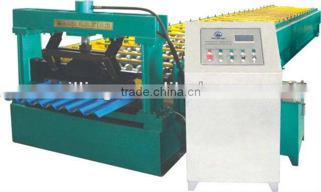 WLFM35-125-750 cold wall/roof IBR roll forming machine