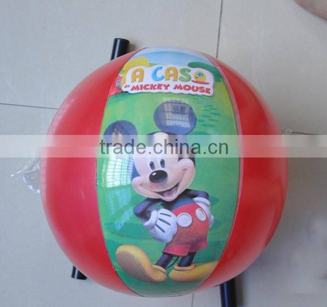 hot sale custom inflatable beach ball / inflatable Sand beach/small pvc inflatable ball for chirdren