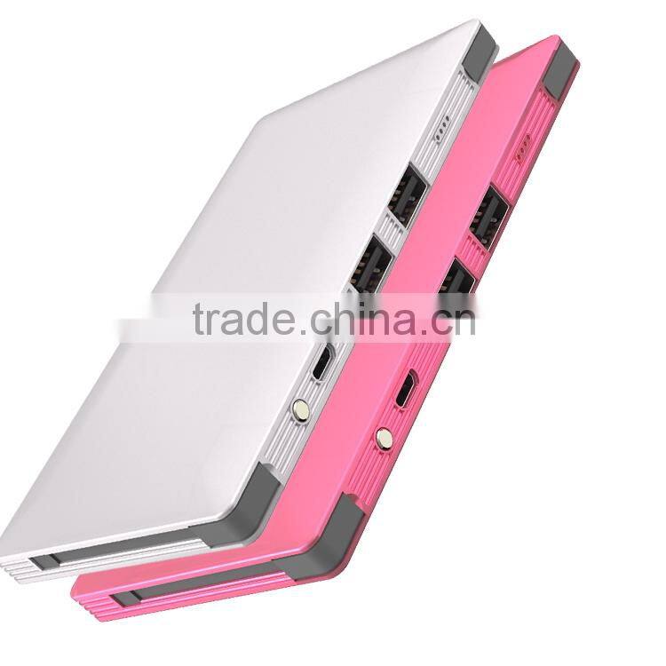 New 2015 high quality super power bank 10000mah Low Price phone charger with QC2.0 chip for Iphone6s