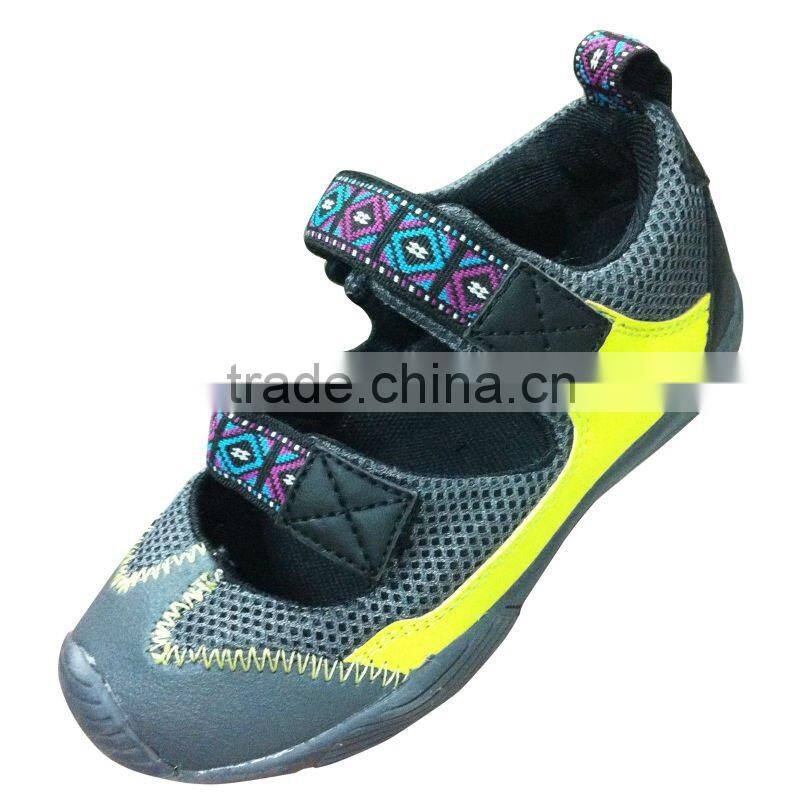 2016 new fashion new style shoes without lace kid shoes