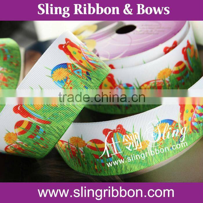 Easter's Day Printed Grosgrain Ribbon