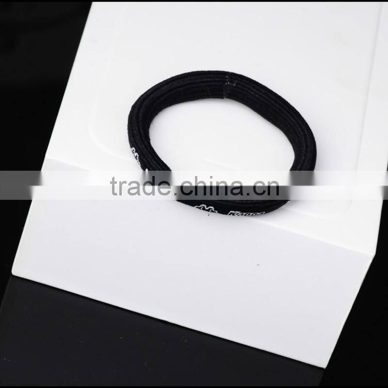 Top Quality Elegant Lasted Fashion Clean Flower Chunky Crystal Decorative Elastic Hair Rubber Band For Girls Pony Tail Hair Rope