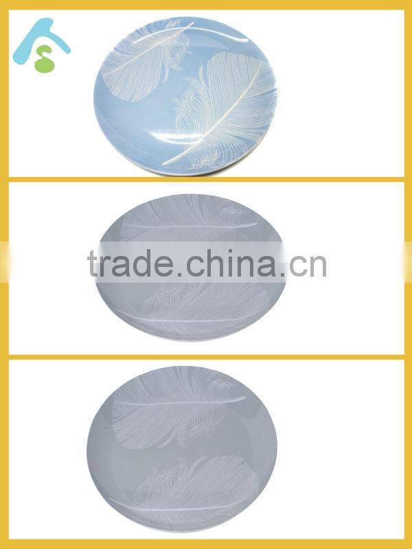 10 inch melamine round plate