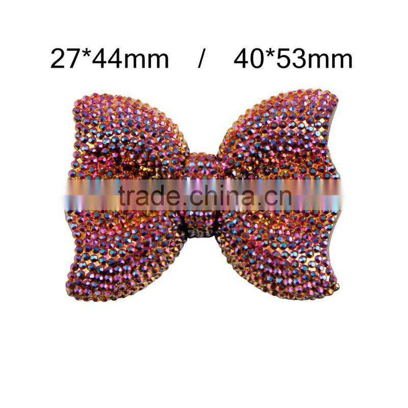 Wholesale kawaii hair resin bow/ bowknot cabochons