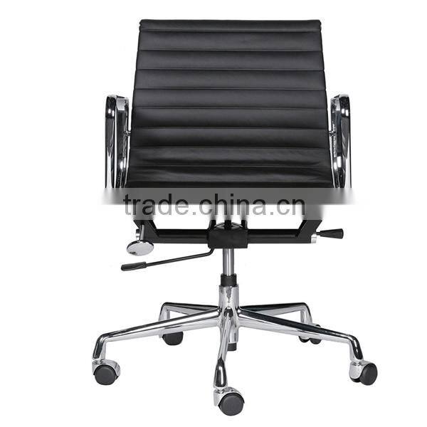 Black PU Leather low Back promotion Office Chairs, Discounted Office Chairs, Disount Office Furniture