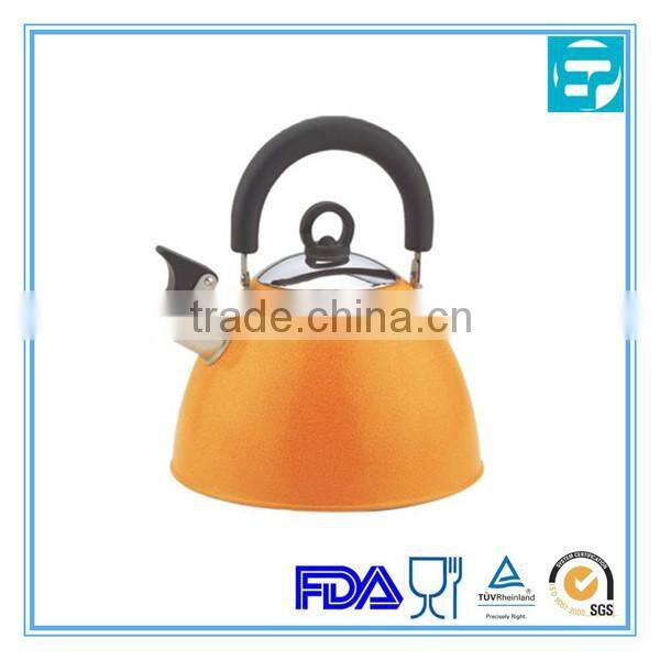 Stainless steel colorful induction bottom tea kettle