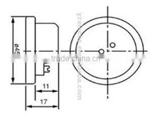 rocking armature telephone receiver