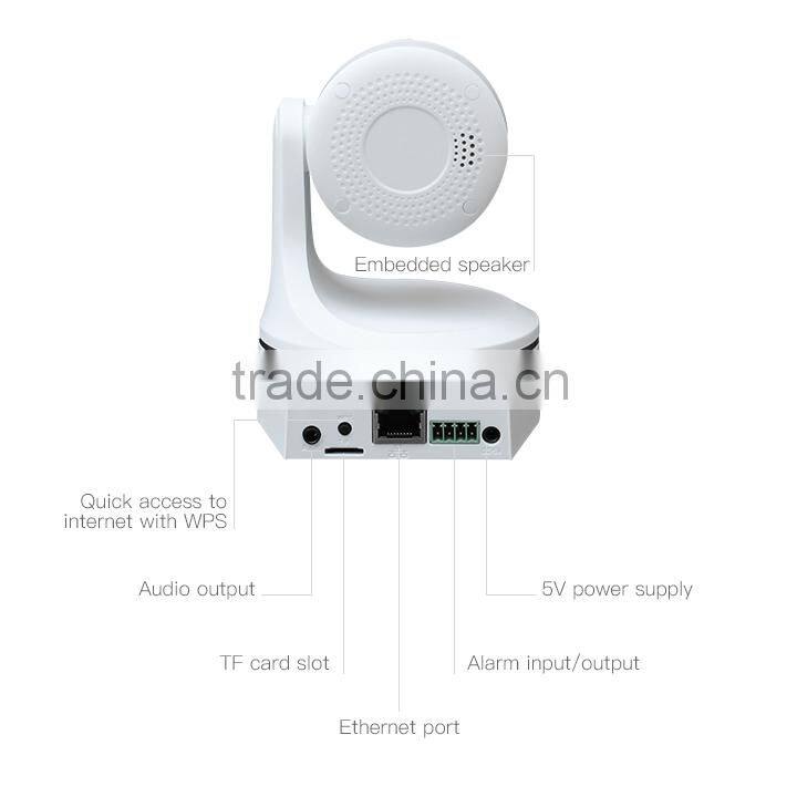 HOT !!! HD 720P ir ptz mini smart robot wifi ir ip camera