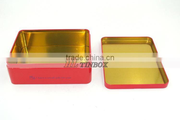 Rectangular Candy Cookie Biscuit Tin Box/Tin Can