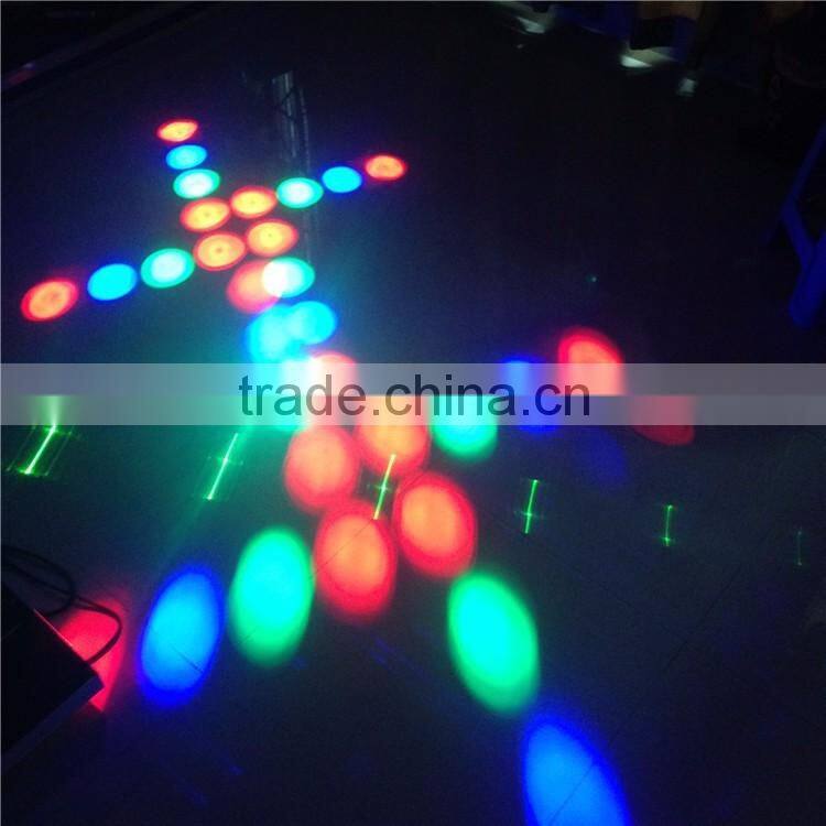 LED Double Scanner Mirror Light stage decorative light Disco Light White color