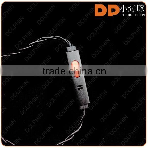 Sport promotion metal earphones in-ear wired earphone for MP3 player