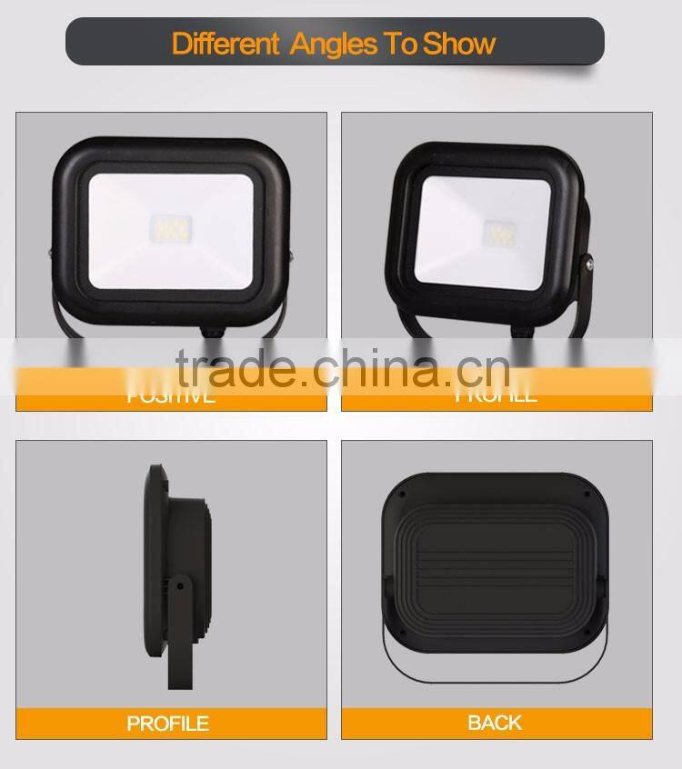 Smart 10W LED Floodlight with 0.3m H05RN-F 2G1.0mm2 cable