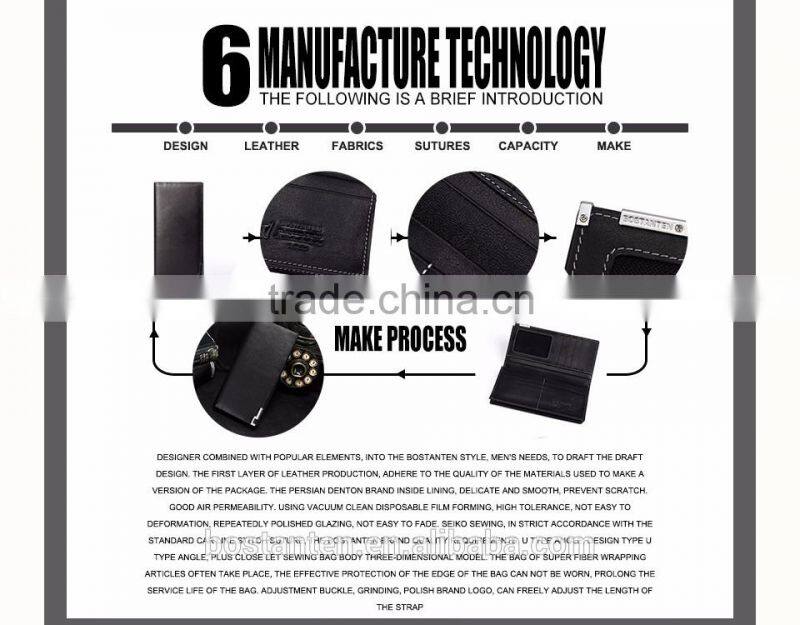 large men long purse wallet clutch bag leather black color