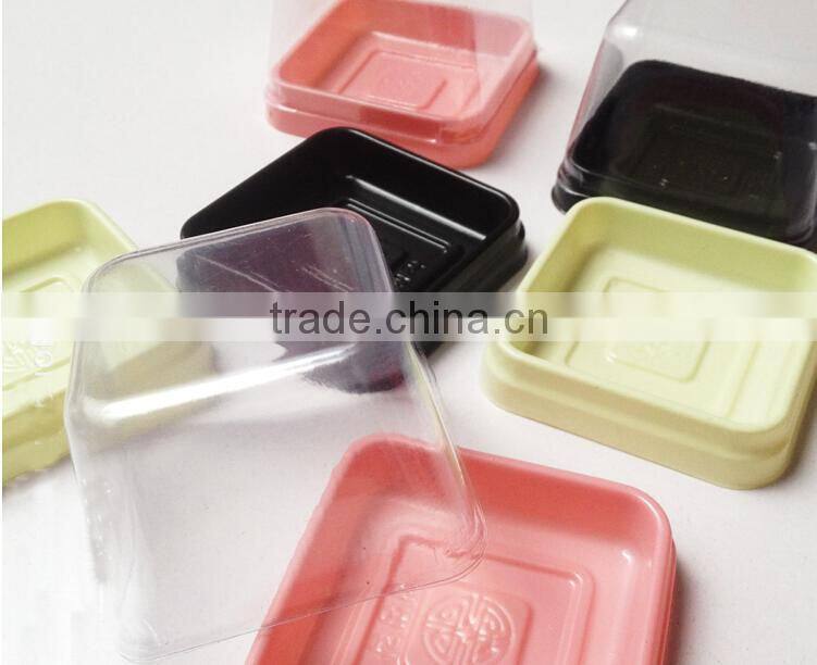 New!!!Cheap PP/PET plastic Box for moon cake