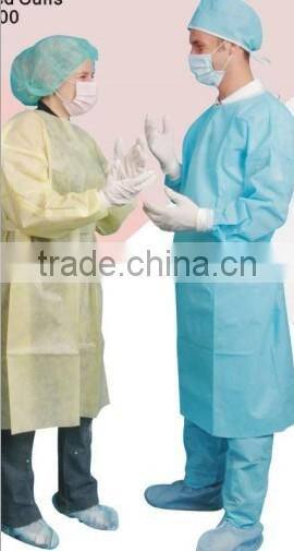 40gsm PP protection disposable gown