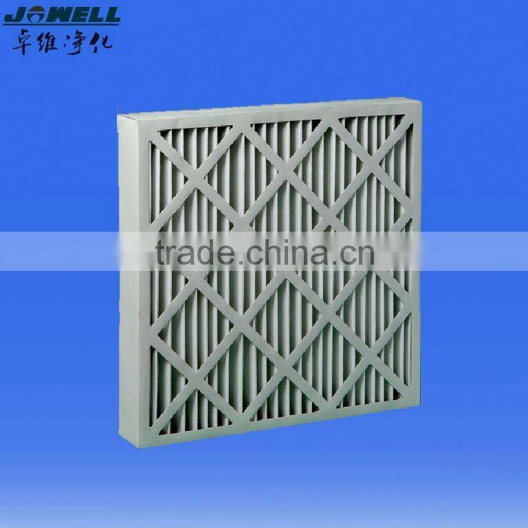 ISO CE SGS Cardboard frame pleated filter