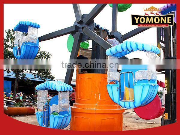 Indoor & Outdoor Playground Equipment Rides Mini Ferris Wheel Ride for Sale