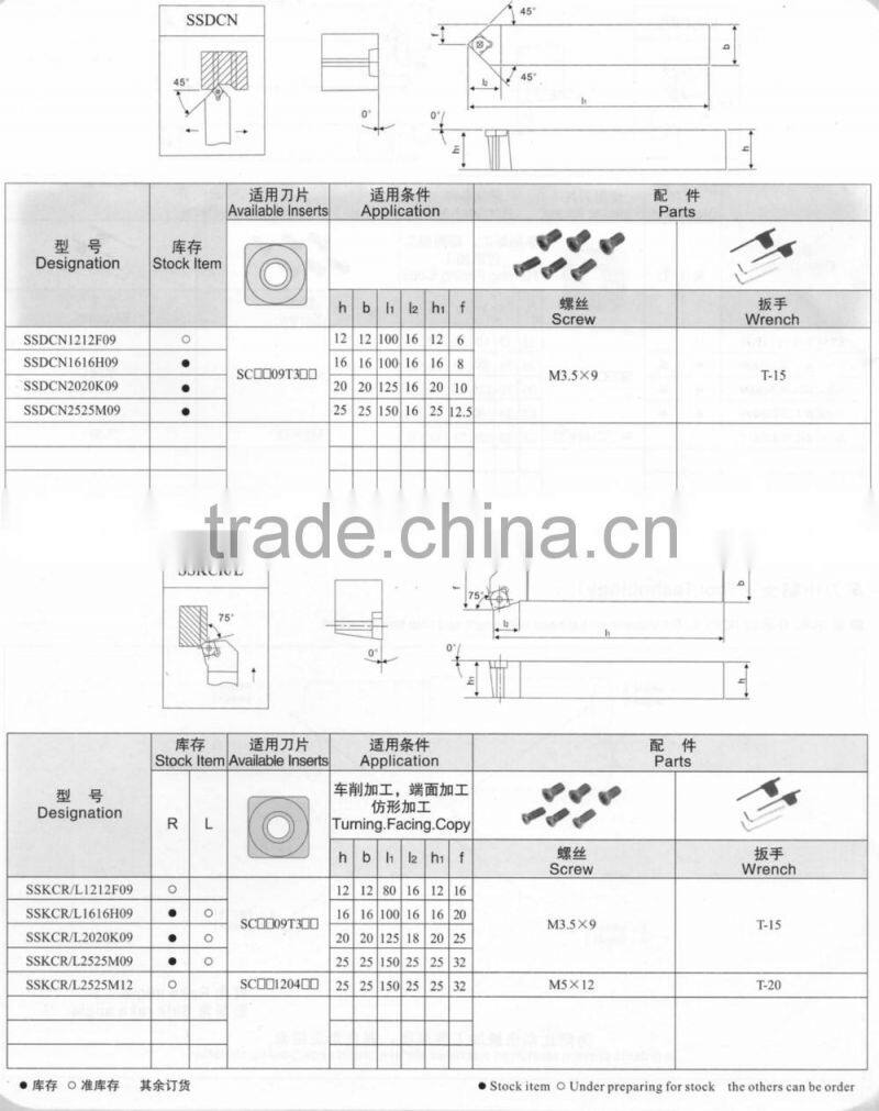 cnc Turning Tool Holder made in china