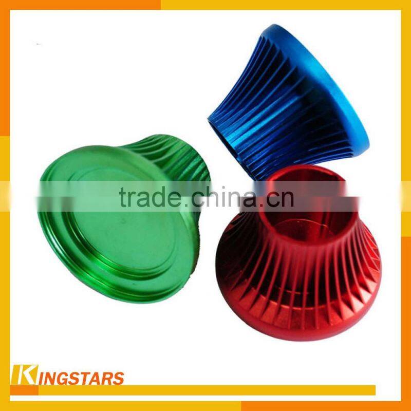 round Led aluminum cold forging heat sink for power amplifier