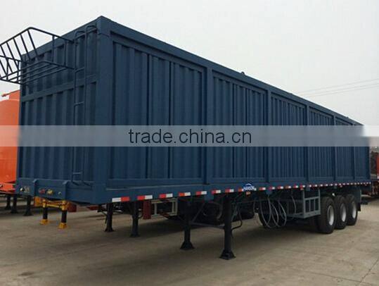 2015 best selling box/van type cargo semi trailer utility trailer