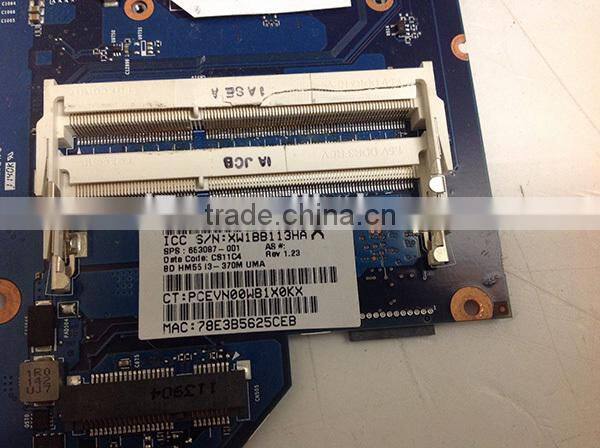 High quality Laptop motherboard 653087-001 for G6 G6-1000 with fully tested