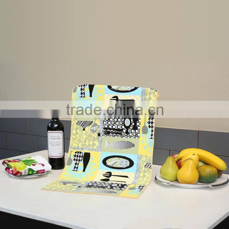 New design 100% polyester christmas hand towels