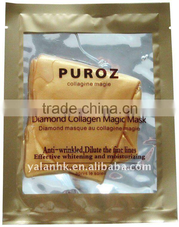 24k Q10 Gold Nano Facial Mask for moisturizing and whitening