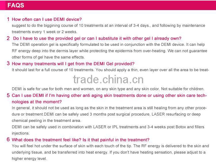 DEESS birthday gift Multifunctional Facial Care Microcurrent RF Wrinkle Reduction Tighten skin Machine