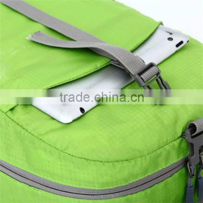 Durable packable handy lightweight travel waterproof foldable spacious backpack