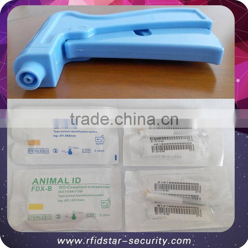 iso11784/785 rfid transponder animal tag syringe with good quality