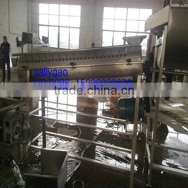 stainless steel commerical chicken paw peeling machine