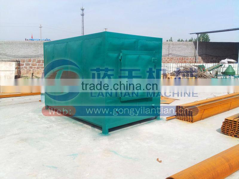 Round square factory price wood charcoal stove coconut shell carbonization furnace