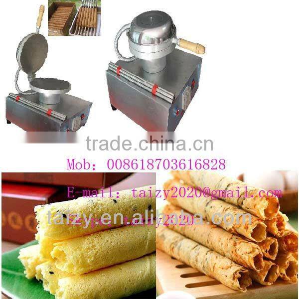 Foot Step Type Egg Roll Biscuit Machine factory//008618703616828