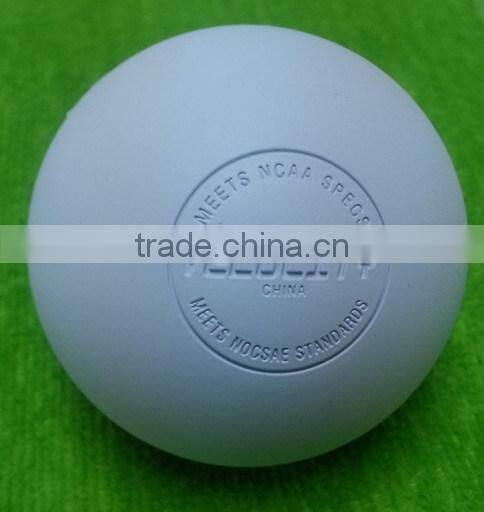 NOCSAE lacrosse ball rubber ball 6-pack lacrosse ball customized lacrosse ball