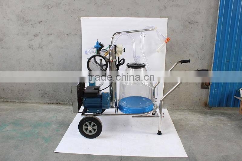 electric single cow portable milking machine